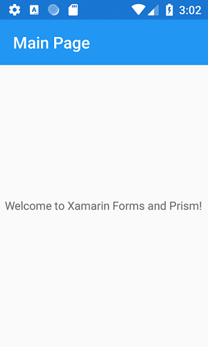 First Xamarin.Forms Project Run